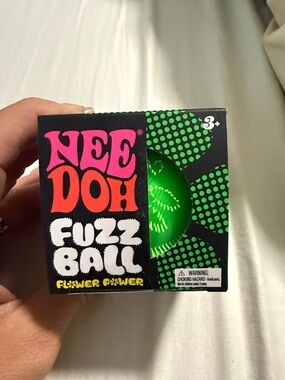 Fuzz Ball Kids Stress Toy - Green